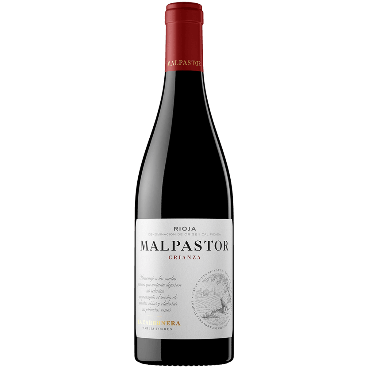 FAMILIA TORRES MALPASTOR RESERVA RIOJA 750ML