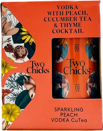 TWO CHICKS VODKA PEACH CUCUMB
