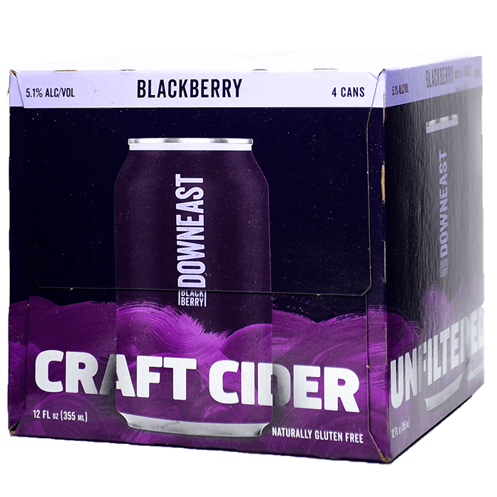 DOWNEAST CIDER BLAKBERRY 4PK